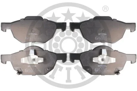 Тормозные колодки дисковые передние, комплект Optimal BP-12488