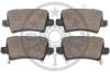 Тормозные колодки дисковые задние, комплект Optimal BP-12490 (фото 2)