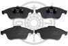 Тормозные колодки дисковые передние, комплект Optimal BP-12513 (фото 1)