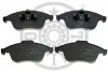 Тормозные колодки дисковые передние, комплект Optimal BP-12513 (фото 1)