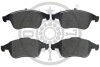 Тормозные колодки дисковые передние, комплект Optimal BP-12513 (фото 2)