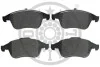 Тормозные колодки дисковые передние, комплект Optimal BP-12513 (фото 2)