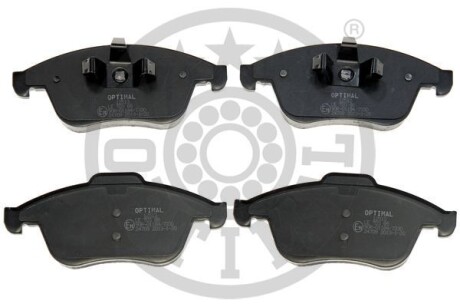 Тормозные колодки дисковые передние, комплект Optimal BP-12513