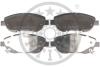 Тормозные колодки дисковые, комплект Optimal BP-12551 (фото 1)