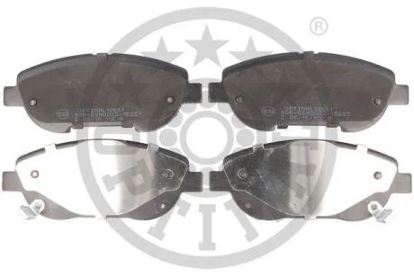 Тормозные колодки дисковые, комплект Optimal BP-12551