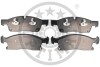 Тормозные колодки дисковые передние, комплект Optimal BP-12599 (фото 1)
