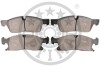 Тормозные колодки дисковые передние, комплект Optimal BP-12599 (фото 2)
