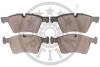 Тормозные колодки дисковые, комплект Optimal BP-12615 (фото 2)