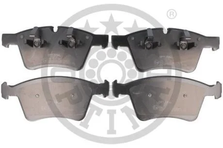 Тормозные колодки дисковые, комплект Optimal BP-12615