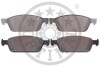 Тормозные колодки дисковые передние, комплект Optimal BP-12622 (фото 2)