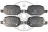 Тормозные колодки дисковые задние, комплект Optimal BP-12640 (фото 1)