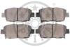 Тормозные колодки дисковые передние, комплект Optimal BP-12643 (фото 2)