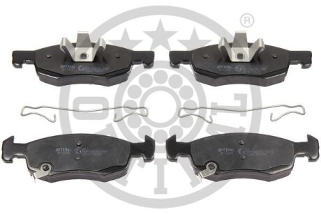 Тормозные колодки дисковые передние, комплект Optimal BP-12696