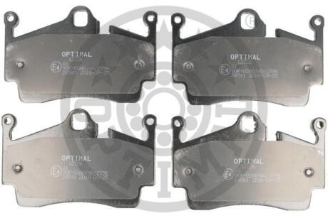 Тормозные колодки дисковые задние, комплект Optimal BP-12726