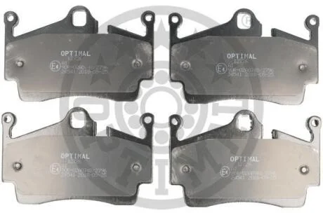 Тормозные колодки дисковые задние, комплект Optimal BP-12726