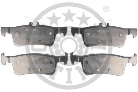Тормозные колодки дисковые, комплект Optimal BP-12730
