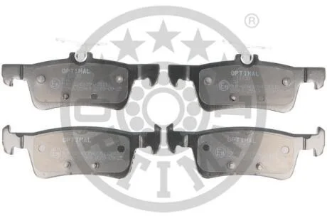 Тормозные колодки дисковые, комплект Optimal BP-12730