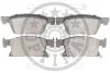 Тормозные колодки дисковые передние, комплект Optimal BP-12746 (фото 2)