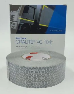 Контурная маркировочная лента для контейнеров и прицепов белая 1м (50М) REFLEXITE ORAFOL 61086041/8