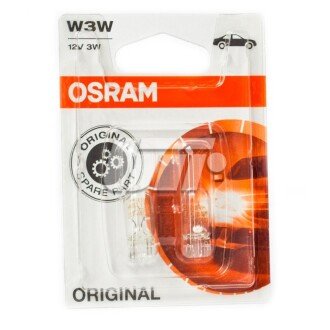 Лампа W3W 12V 3W W2.1x9.5d BLI STANDARD OSRAM 282102B