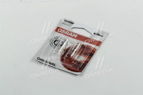 Лампа W5W 12V 5,20 W W2.1x9.5d BLI STANDARD OSRAM 282502B