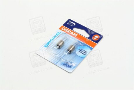 Лампа накаливания T4W 12V 4W OSRAM 3893-02B