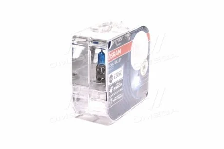 Лампа галогенная Cool Blue Boost 12В H1 80Вт OSRAM 62150CBB-HCB