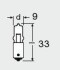 Лампа накаливания H5W 12V 5W OSRAM 64111-02B (фото 3)