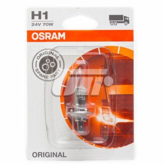 Лампа галогенная Original 24В H1 70Вт OSRAM 64155-01B