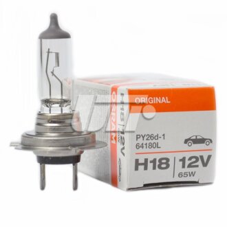 Лампа галогенная Original 12В H18 55Вт OSRAM 64180L