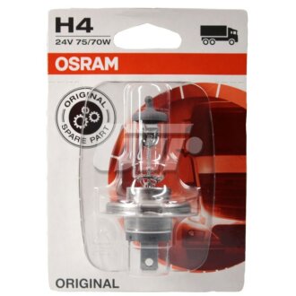 Лампа галогенная Original 24В H4 75/70Вт OSRAM 64196-01B