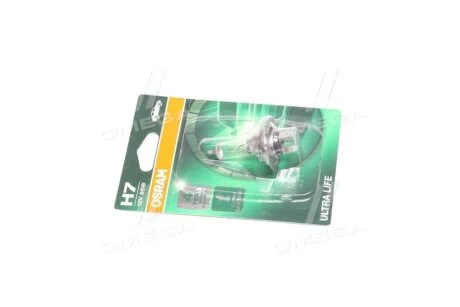 Лампа галогенная Ultra Life 12В H7 55Вт OSRAM 64210ULT-01B