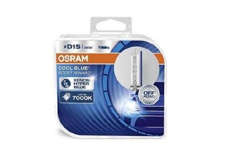 Лампа ксеноновая Cool Blue Boost Xenarc D1S 85V 35W 7000K (2 шт.) OSRAM 66140CBB-HCB