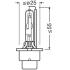 Лампа накаливания, фара дальнего света OSRAM 66440-1SCB (фото 2)