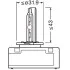 Лампа D5S 25W 12V PK32D-7 XENARC OSRAM 66540 (фото 2)