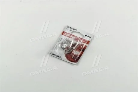 Лампа W21/5W 12V 21W W3x16q BLI2 STANDARD OSRAM 751502B