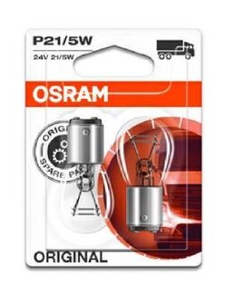 Лампа накаливания P21/5W 24V 21/5W OSRAM 7537-02B