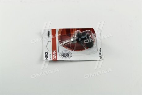 Лампа галогенная Original 12В HB3 60Вт OSRAM 9005-01B