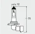 Лампа HB4 12V 51W P22d FS STANDARD OSRAM 9006 (фото 4)