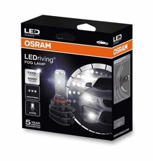 Лампы светодиодные комплект LEDriving FOG LAMP H10 12V 6000K (2 шт.) OSRAM 9645CW