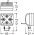 Фара OSRAM LEDDL101-WD (фото 1)