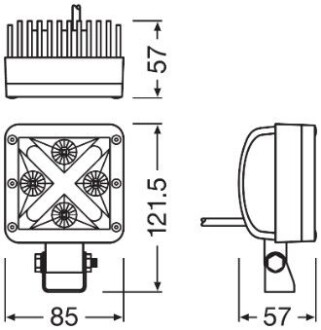 Фара OSRAM LEDDL101-WD