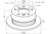 Тормозной диск задний невентилируемый PE AUTOMOTIVE 016.290-00A (фото 1)