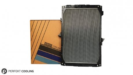 Радиатор с рамой [perfekt cooling] DAF XF95 E2, E3 1858772 Perfekt-cooling 201-DF6966-00 (фото 1)