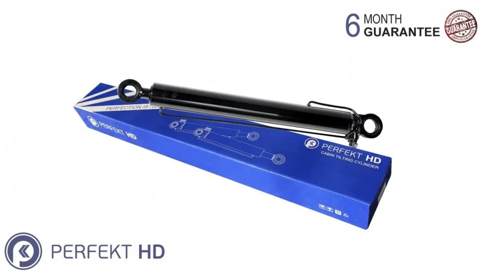 Циліндр підйому кабіни MB ACTROS MP1/MP2/MP3 [дві обратки] 0025538805 PERFEKT HD DP-ME-351 (фото 1)