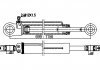 Цилиндр подъема кабины L MB ACTROS 0025535905 PERFEKT HD DP-ME-355 (фото 2)