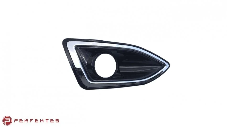 Рамка противотуманной фары Chrome (2015) RH Ford Edge FK7819952A PERFEKTES 131-FDEG-9952A-00 (фото 1)