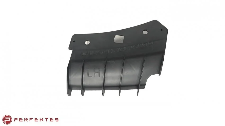 Направляющая передняя центральная бампера LH Tesla Model 3 1084169-00-B PERFEKTES 131-TSM3-6900B-00 (фото 1)