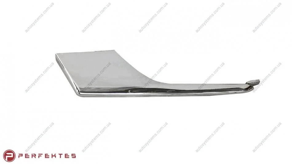 Накладка люверса нижняя (хром) LH Tesla Model X 1049611-00-F PERFEKTES 131-TSMX-1100F-00 (фото 1)
