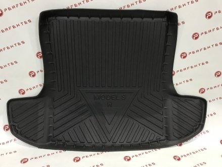 Килимок у задній багажник (термопластик) Tesla Model S 000000700J PERFEKTES 231-TSMS-0700J-01